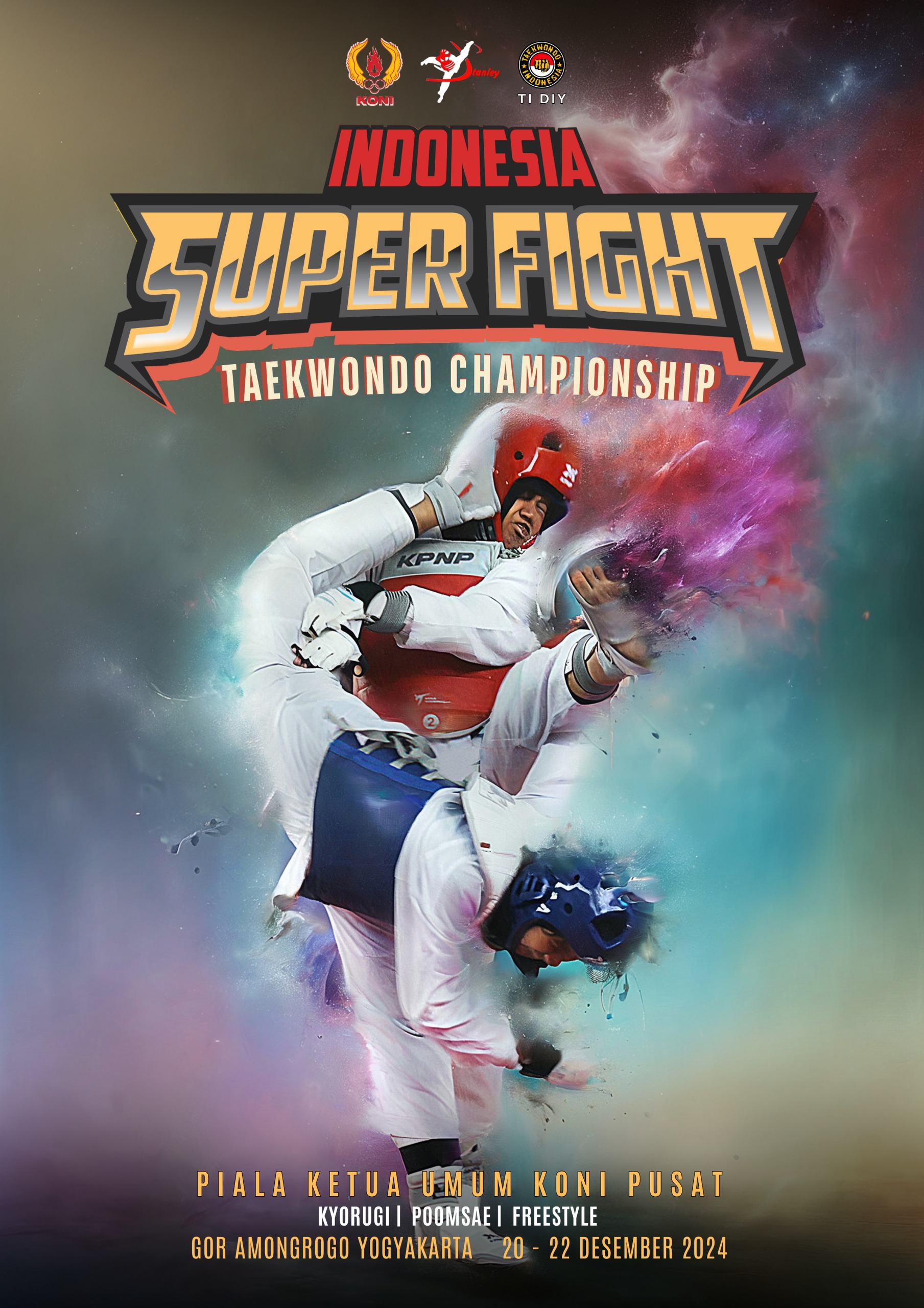 Kejuaraan Indonesia Super Fight Taekwondo Championship 2 Tahun 2024 Stanley Sport ti-starfighter.com